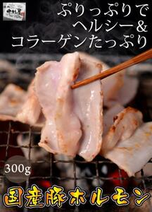 「1円」【5数】国産豚ホルモン300g(小腸、焼肉、もつ鍋)