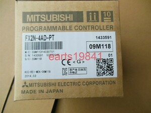 新品★東京発★適格請求★税込 MITSUBISHI/三菱 PLC FX2N-4AD-PT★６ヶ月保証