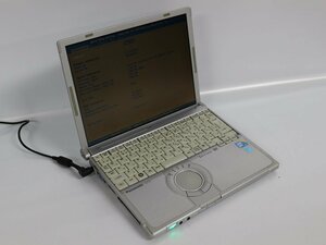 ジャンク品 ノートパソコン Panasonic Let`s Note CF-T9 Core 2 Duo メモリ2GB HDD無 起動確認済