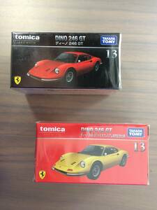 tomica PREMIUM トミカ プレミアム ディーノ DINO 246 GT ディーノ 246 GT (トミカプレミアム発売記念仕様) ２個 フェラーリ Ferrari