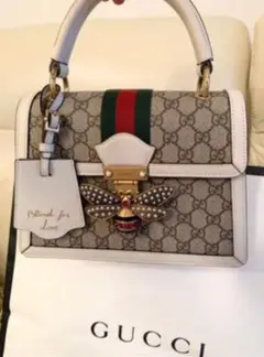 本日セール！GUCCI クィーンマーガレットグッチ BEEシリーズ　バッグ　美品