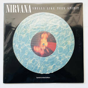 希少 UKオリジナル盤! 12inchピクチャーレコード〔 Nirvana - Smells Like Teen Spirit 〕ニルヴァーナ / カート・コバーン