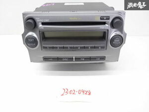 保証付 トヨタ 純正 SCP100 ラクティス CDデッキ FM AM ラジオ オーディオ 86120-52610 本体のみ 実働外し 即納 棚A-2-3