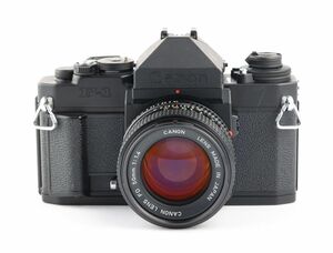06796cmrk Canon New F-1 アイレベルファインダー + New FD 50mm F1.4 MF一眼レフ フィルムカメラ