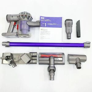 動作品 dyson ダイソン DC62 サイクロンコードレスクリーナー 掃除機 充電器付き R店0412☆