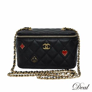 CHANEL シャネル マトラッセ バニティ トランプ キャビア AP3079 14054 レディース ショルダーバッグ