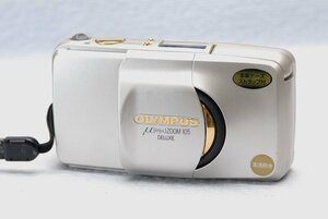 OLYMPUS オリンパス製 昔のコンパクトカメラ μ ZOOM 105 DELUXE 希少な作動品