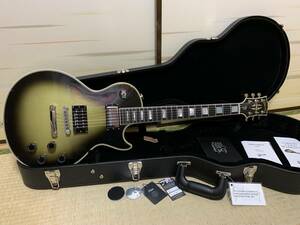 【値引き！4月5日まで！】 未使用品 Gibson Custom Shop Adam Jones 1979 V2 Les Paul Custom Aged & Signed Antique Silver Burst