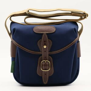 極上品 | Billingham Hadley One ビリンガム ハドレー ワン - ネイビーキャンバス/チョコレートレザー #3436