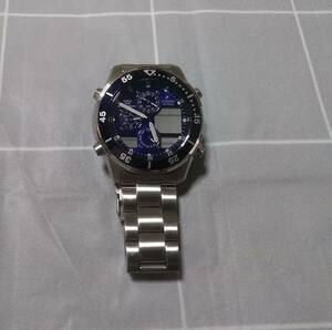 CITIZEN シチズン PROMASTER プロマスター クォーツ SS デジアナ メンズ C300-T003389 ジャンク