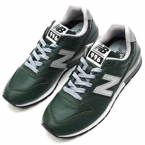 A05173NG1 未使用品 New Balance/MC996NC レザースニーカー 【サイズ：US4.5(22.5cm)】 グリーン シューズ ニューバランス レディース