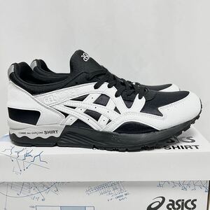 26.5cm 新品 コムデギャルソン × アシックス コラボ スニーカー GEL LYTE ゲルライト GELLYTE 黒 シューズ COMME des GARCONS SHIRT ASICS