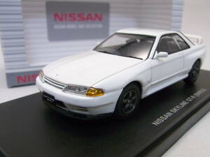 ★日産純正箱!・人気色!★NISSAN SKYLINE GT-R White 1/43【BNR32 スカイライン 白】★美品!★日産オンラインショップ限定品 R32