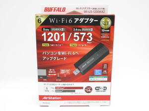 357 PC祭 バッファロー Wi-Fiアダプター WI-U3-1200AX2 Wi-Fi6対応 無線LAN子機 BUFFALO 画像をご確認ください