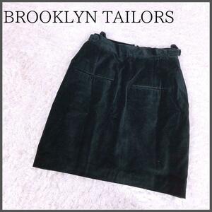 【14909】 BROOKLYN TAILORS ブルックリンテーラーズ スカート ブラック M ミニ 黒 おしゃれ きれいめ 上品 無地 秋冬 AW シンプル