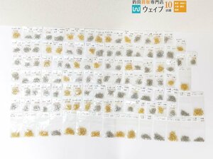 メーカー不明 ムツ・金ムツ 9号～12号、コンニャク針 3号～5号 110袋以上セット 釣り針 未使用保管品