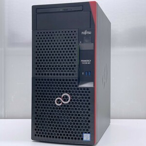 ＠XV535 Fujitsu PRIMERGY TX1310 M3 Intel E3-1225 V6/Mem-32G/RAID1/4TB×2/DVD/WinSvr2022Std