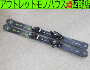 スキー板 118cm Hart Quest RC Team グリーン系 調整ビンディング付き 子供 カービング 札幌 西野店