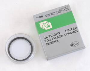 未使用 スカイライト フィルター 46mm SKYLIGHT FILTER（デッドストック）FUJICA