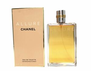 CHANEL シャネル ALLURE アリュール 100ml オードトワレ EDT 香水 フレグランス スプレー NY 10019 3.4 FL.OZ. レディース 女性用 保管品