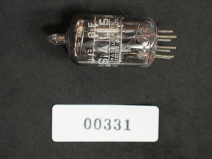 当時物 希少品 NEC 日本電気(株) 真空管 Electron tube 型式: 6FQ7 MT管 (ミニチュア管) No.0332