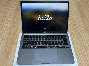 超美品 MacBook Pro 2020 13インチ 512GB Intel Core i7 メモリ16GB スペースグレイ 充放電回数25回