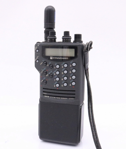 【ト滝】STANDARD トランシーバー C550 VHF/UHF FMトランシーバー バッテリートレー CBT151 スタンダード ブラック DE985DEM30