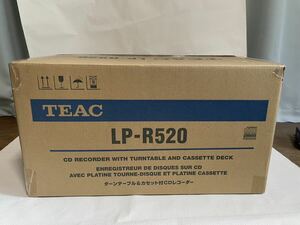 新品未使用★TEAC★ティアック★LP-R520-N★ターンテーブル★カセットプレーヤー付★CDレコーダー★DJ★ラジカセ★