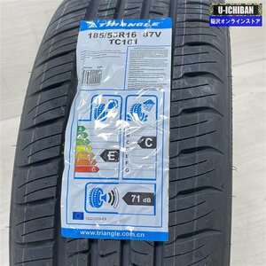 新品 未使用 アウトレット 1本 スイフト フィット シャトル ヤリス ヴィッツ 等 TRIANGLE 185/55R16 インチ タイヤ 1本 009