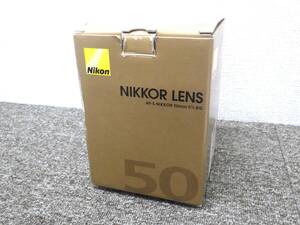 【送料無料】Sh0514-02◯おそらく未使用 Nikon ニコン AF-S NIKKOR LENS 50㎜ ｆ/1.8Ｇ ニコンF マウント CPU内臓 Gタイプ AＦ-Sレンズ