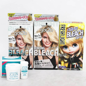 シュワルツコフ他 ヘアブリーチ等 フレッシュライト他 未使用有 4点セット まとめて コスメ レディース Schwarzkopf etc.