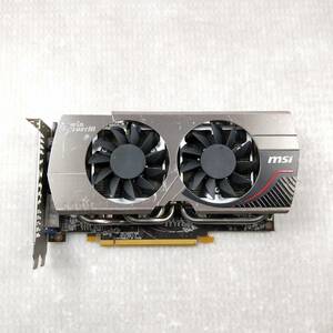 【中古パーツ】MSI R7850 MiniDP/DVI グラフィックポード /ビデオカード PCI-E ■XK958-2