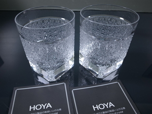 HOYA ホヤ クリスタル タンブラーコレクション オールドファッション ロックグラス 2個セット
