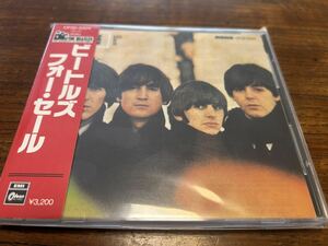 ザ・ビートルズ 旧規格 『ビートルズ・フォー・セール』赤帯3200円盤