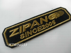 ZIPANG ジパング エンブレム ワッペン ZIPANG J J 大阪中央観光バス ジパング