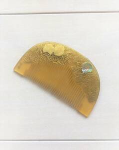 美品★鼈甲　櫛　かんざし　金寿　和装小物 髪飾り　白蝶貝螺鈿細工　貝螺鈿　レトロ骨董品　べっ甲★着物/浴衣/日本舞踊 