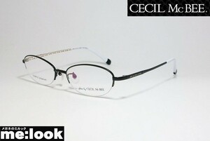 glitter by CECIL McBEE 訳あり　 グリッターバイセシルマクビー レディース 眼鏡 メガネ フレーム GCF3508-1-51 度付可 マットブラック