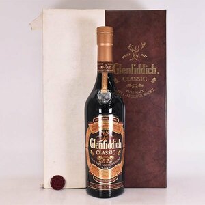 1円～★グレンフィディック クラシック ピュアモルト ＊箱付 ※ 700ml/1,303g 43% スペイサイド Glenfiddich E060340