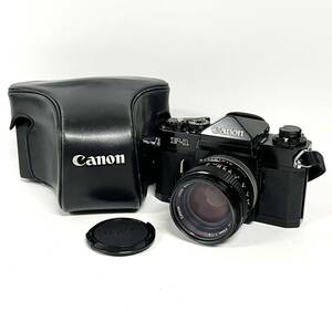 1円~【動作未確認】キャノン Canon F-1 LENS FD 50mm 1:1.4 S.S.C. 一眼レフ フィルムカメラ 単焦点レンズ 標準レンズ 付属品あり J110201