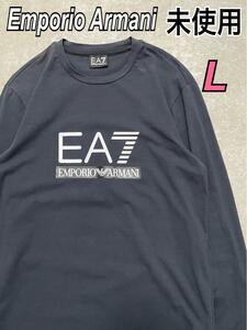 未使用 エンポリオ アルマーニ Tシャツ EA7 Emporio Armani チャコール　L 