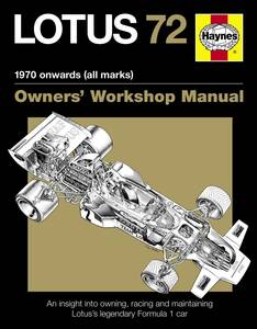 ★栄光のF1カー★ Lotus 72 1970 onwards (all marks) 英語版 モデル解説書