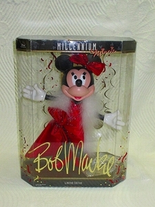 即決レア ミレニアム限定2000Bob Mackie Mattel Disney 30cmミニー フィギュア マテル ディズニーコレクタードール ボブマッキーBarbie人形