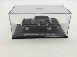 #3613 EBBRO エブロ TOYOPET CROWN RS41 1962 ブラック トヨペット クラウン クラウンデラックス モデル ミニカー コレクション 中古現状品