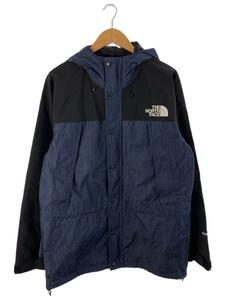 THE NORTH FACE◆MOUNTAIN LIGHT DENIM JACKET_マウンテンライトデニムジャケット/XL/デニム/IDG