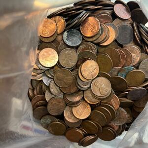 アメリカ 1セント　約6.2kg　アンティーク コイン 通貨 
