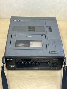 1円 ～ SONY ベータマックスポータブルビデオレコーダー SL-3100　昭和レトロ　ソニー　ビデオデッキ