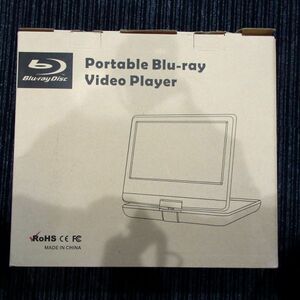 1円スタート激レア 未使用 Portable Blu-ray ポータブル ブルーレイプレーヤー PB1221B19FO732 30449 11-2