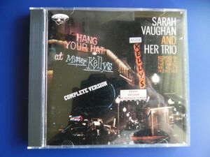 CD【 米US盤 /EmArcy】サラ・ヴォーンSarah Vaughan And Her Trio / At Mister Kelly