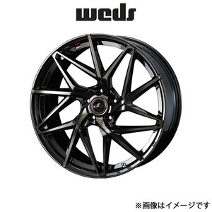 ウェッズ レオニス IT アルミホイール 1本 アコード CL7/CL8/CL9 16インチ パールブラックミラーカット/チタントップ 0040582 WEDS LEONIS