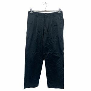 GAP チノパンツ W32 ギャップ クラシックフィット タック入り コットン ブラック 古着卸 アメリカ仕入 2311-619